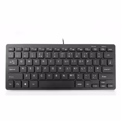 Accuratus 395 V2, Mini, Wired, USB, Mechanical, QWERTY, Black