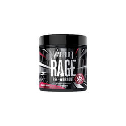 Warrior, Rage - Pre-Workout Powder - 392g - Energy Drink Supplement with Vitamin C, Beta Alanine and Creatine Gluconate - 45 Servings (Charg