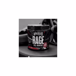 Warrior, Rage - Pre-Workout Powder - 392g - Energy Drink Supplement with Vitamin C, Beta Alanine and Creatine Gluconate - 45 Servings (Charg