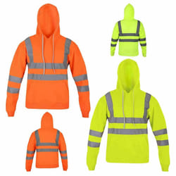 Hi viz hoody - Yellow, UK LARGE