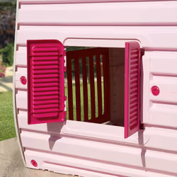 Starplast Pink Childrens Playhouse Wendy House
