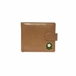Hibernian football club beige leather wallet