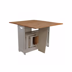 Corona Grey Wax Butterfly Dining Set