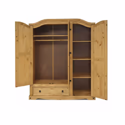 Corona 3 Door 1 Drawer Wardrobe