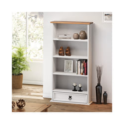 Corona White DVD Rack