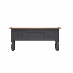Corona Charcoal 1 Drawer Coffee Table