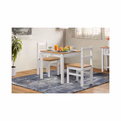 Corona White Rio Dining Set