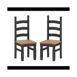 Corona Charcoal Dining Chairs