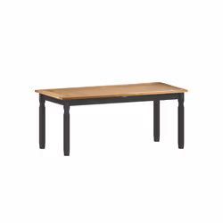 Corona Charcoal Large Extending Dining Table