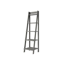 Corona Grey Wax Ladder Bookcase