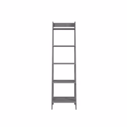 Corona Grey Wax Ladder Bookcase