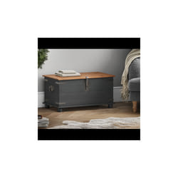 Corona Charcoal Blanket Box