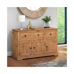 Country Antique 3 Door Sideboard