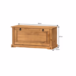 Corona 1 Shelf Shoe Chest