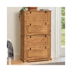 Corona 4 Shelf Shoe Chest