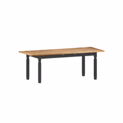 Corona Charcoal Large Extending Table & 6 Chairs