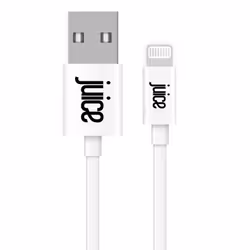 Juice JUI-CABLE-LIGHT-3M-RND-WHT, 3 m, Lightning, USB A, Male, Male, White