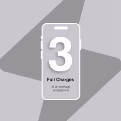 Juice JUI-PBANK-3-ECO-INT-BLK power bank 12000 mAh Black