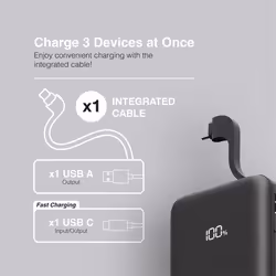 Juice JUI-PBANK-3-ECO-INT-BLK power bank 12000 mAh Black - Additional view 5