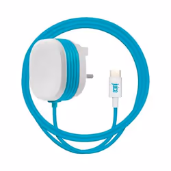 The 2.4Amp USB-C Mains Charger with Integrated Cable from Juice. designed with Sure Grip technology – enabling a better fit a ...