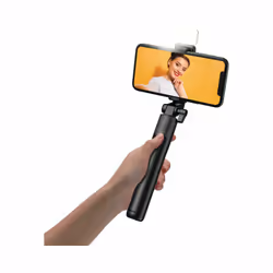 Juice JUI-SOC-4IN1-GLOW-BLK selfie stick Smartphone Black