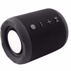 Juice Boom 360, 5 W, Wired & Wireless, Black, Cylinder, Recycled plastic, Buttons
