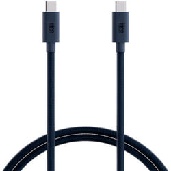 Juice JUI-CABLE-TYPEC-TYPEC-2M-BRD-ECO-MBLU USB cable USB 3.2 Gen 1 (3.1 Gen 1) USB C Blue