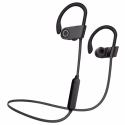 Juice JUI-EPHON-PODS-SPORT-BLK-TES headphones/headset Wireless In-ear, Neck-band Calls/Music Bluetooth Black
