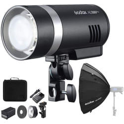 Godox AD300 Pro with AD-S85 White Softbox