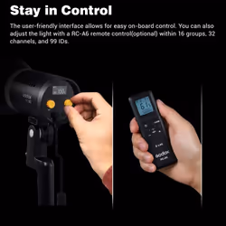 Godox ML60 LED Continuous Light Lightweight Wireless Studio Lighting