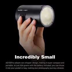 Godox AD100 Pro Portable Flash Head Light 100Ws TTL HSS Godox Fit