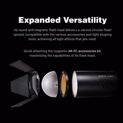 Godox AD100 Pro Portable Flash Head With S2 Bowens Bracket, 100Ws TTL HSS