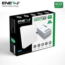 1 Gang Wireless Kinetic Switch +Dimmable & WiFi Receiver Bundle Kit