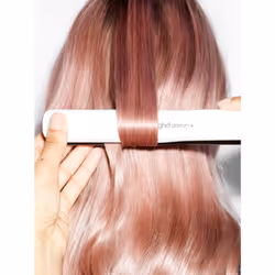 ghd Platinum+ Styler in White - Professional Smart Hair Straighteners, Wishbone Hinge, Ultra Gloss Plates