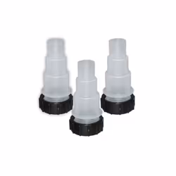 ) Hozelock UVC HoseTail Inlet & Outlet 1537 Ecopower Ecocel Bioforce 1/2/3/4 Fish - Hozelock Stepped Hosetails x3 (Bioforce/V ...