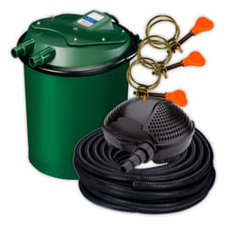 Fish Mate PUV 5000 Pond Filter Kit Bundle UVC, Pump, Hose, Clips Fish Koi Garden