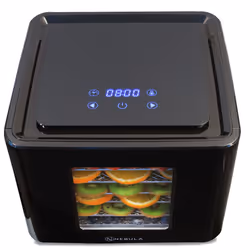 Nebula Food Dehydrator| 6 Stainless Steel Trays & 6 Dehydrator Sheets