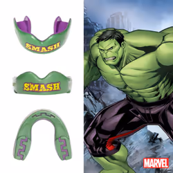 The Hulk Sports Mouthguard Dual Layer Premium Protection Junior Gum Shield with Case for Boxing, MMA, Rugby, Martial Arts, Judo and All Contact Sports