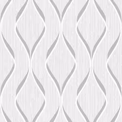Indra Wave Ogee Geometric Glitter Wallpaper Living Room Bedroom Wall Paper Roll