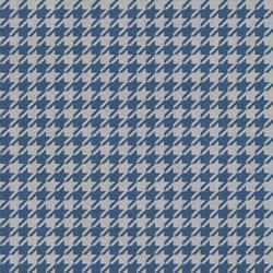 Muriva Houndstooth Silver Blue White Wallpaper 179504