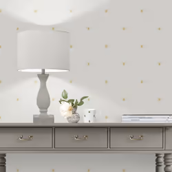 Sophie Allport Bees Silhouette Wallpaper Cream / Ochre 181502