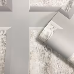 Muriva Eterna Marble Panel Taupe Wallpaper 186502