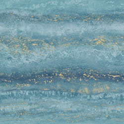 Muriva Semper Marble Teal Gold Wallpaper 189504