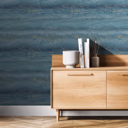 Muriva Semper Marble Teal Gold Wallpaper 189504