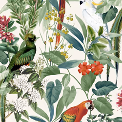 Ikala Wallpaper White World of Wallpaper AF0006
