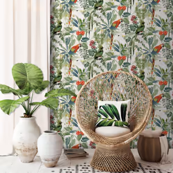 Ikala Wallpaper White World of Wallpaper AF0006