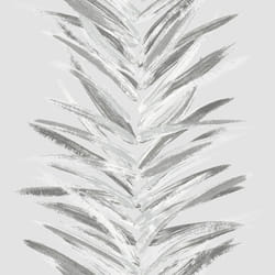 Dhara Leaf Wallpaper Silver Muriva 191501