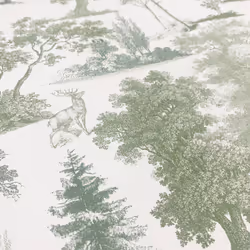 Muriva Oakley Green Wallpaper 201502