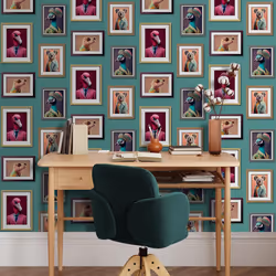 Fantastic Animals Birds Picture Photo Frame Gallery Teal Wallpaper