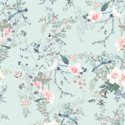 Muriva Lipsy London Ophelia Duck Egg Wallpaper 144081